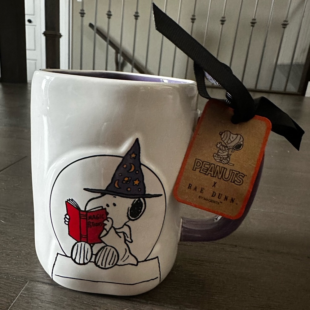 NWT double sided peanuts x Rae Dunn mug - Picture 5 of 7
